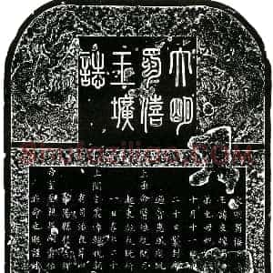 明代《蜀僖王讳友埙 墓志》拓片原图欣赏下载