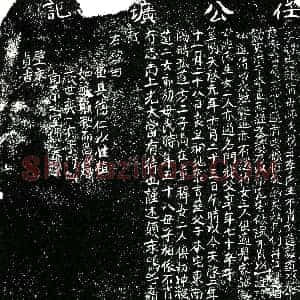 明代《志主任公 讳文直 别号益庵 墓志》拓片原图欣赏下载