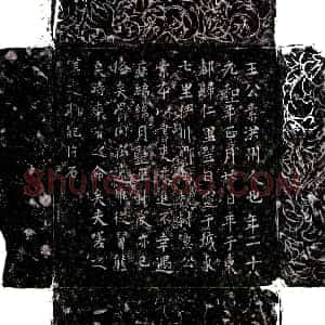 唐代《王公素 墓志》拓片原图欣赏下载