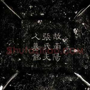 唐代《张婧 墓志》拓片原图欣赏下载