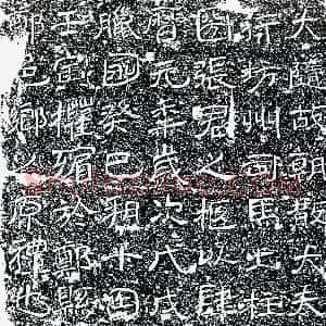 唐代《张君 墓志》拓片原图欣赏下载