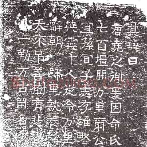 隋代《郭王 墓志》拓片原图欣赏下载