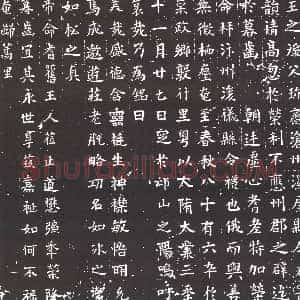 隋代《羊玮 墓志》拓片原图欣赏下载