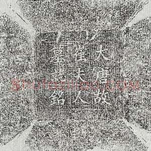 唐代《阳君妻崔上元真 墓志》拓片原图欣赏下载
