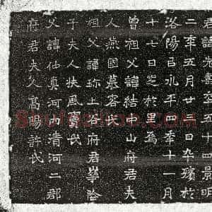 北朝《杨老寿 墓志》拓片原图欣赏下载