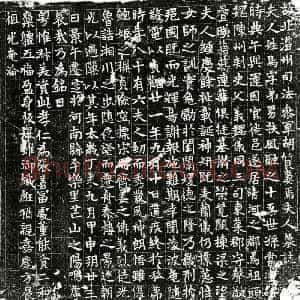 唐代《胡质妻马弟男 墓志》拓片原图欣赏下载