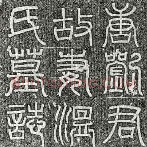 唐代《刘君妻温氏 墓志》拓片原图欣赏下载