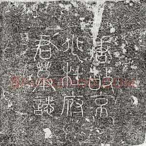 唐代《杜湑 墓志》拓片原图欣赏下载