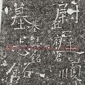 唐代《丘从俭 墓志》拓片原图欣赏下载
