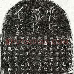 元代《彭程万妻杨守正 墓志》拓片原图欣赏下载