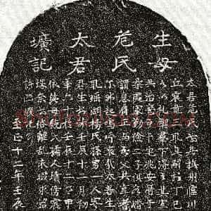 元代《丘震龙妻危氏 墓志》拓片原图欣赏下载