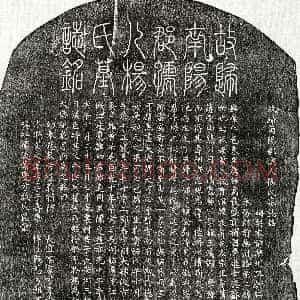 元代《邓天瑞妻杨氏 墓志》拓片原图欣赏下载