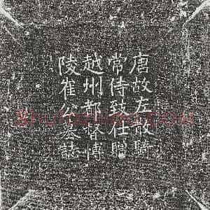 唐代《邵唐俨 墓志》拓片原图欣赏下载