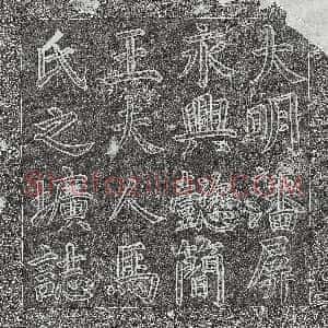 明代《张逵 墓志》拓片原图欣赏下载