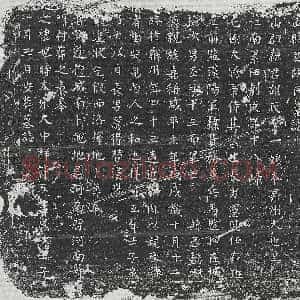 唐代《逯君 逯君妻刘氏 墓志》拓片原图欣赏下载
