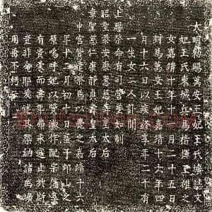 明代《万安王妃张氏 墓志》拓片原图欣赏下载