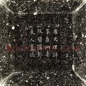 唐代《姖鸖 墓志》拓片原图欣赏下载