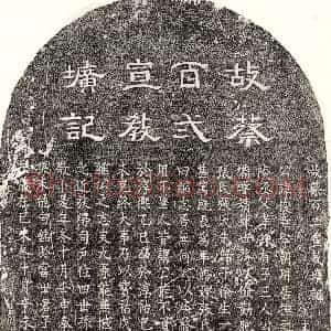 唐代《马仁轨 墓志》拓片原图欣赏下载