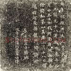唐代《□懿 墓志》拓片原图欣赏下载