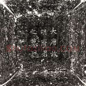唐代《刘惟怜 墓志》拓片原图欣赏下载