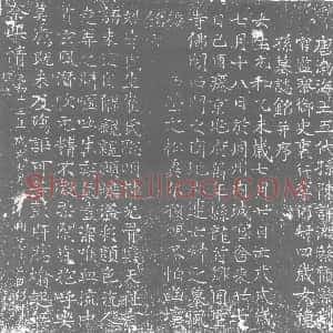 唐代《李氏 李仍叔女儿 墓志》拓片原图欣赏下载