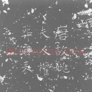 唐代《姚氏 姚洽女儿 墓志》拓片原图欣赏下载