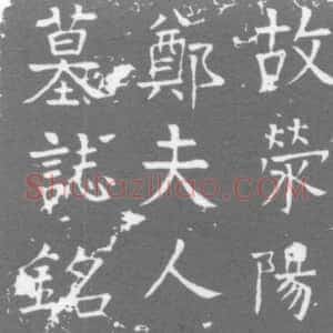 唐代《郑珍 李烨夫人 郑釴女儿 墓志》拓片原图欣赏下载