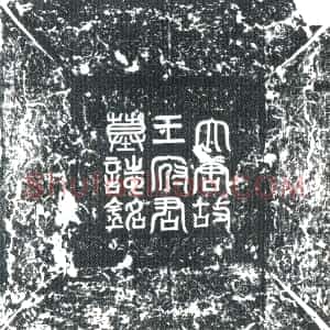 唐代《王泰 墓志》拓片原图欣赏下载