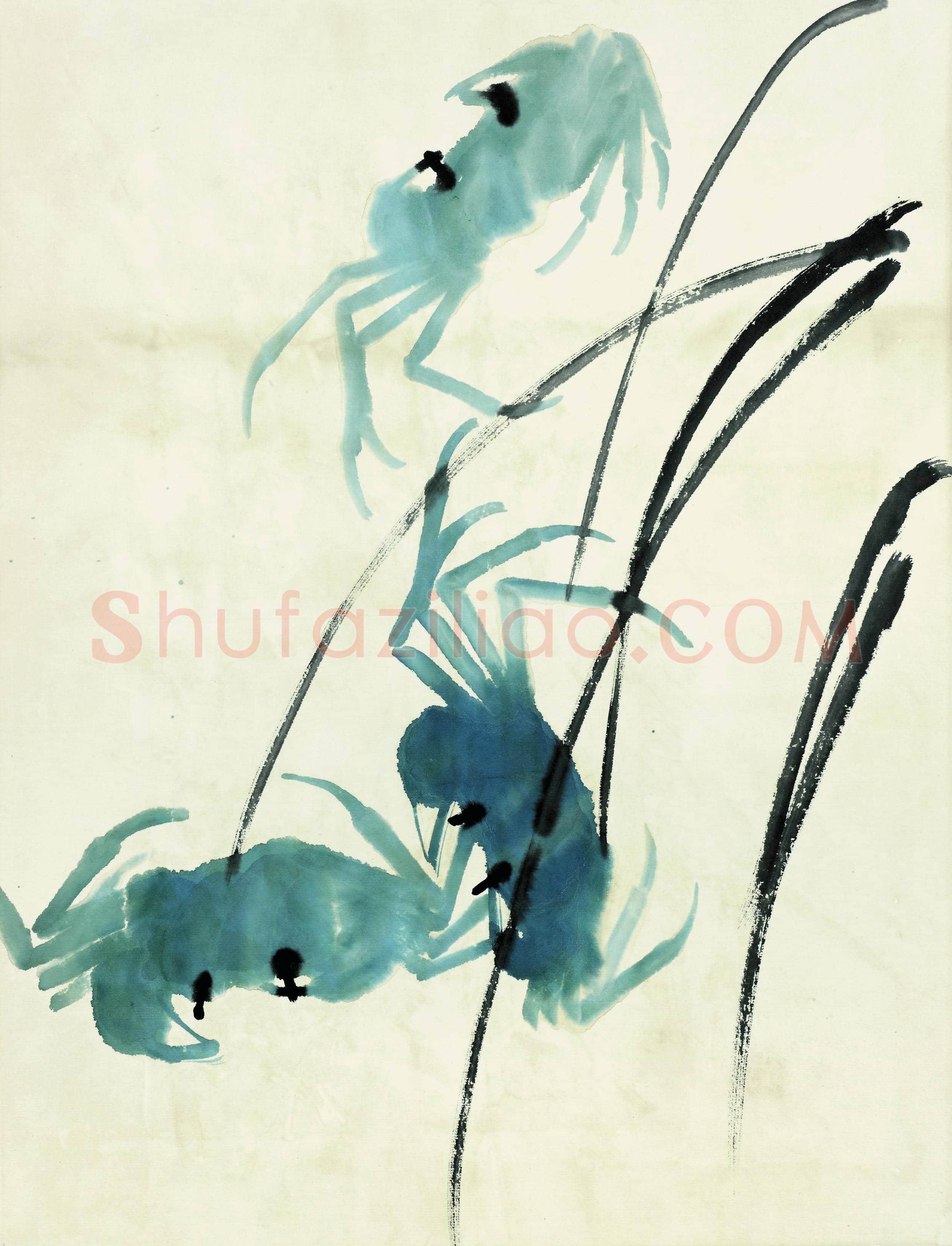 齐白石 鱼虾册页-79