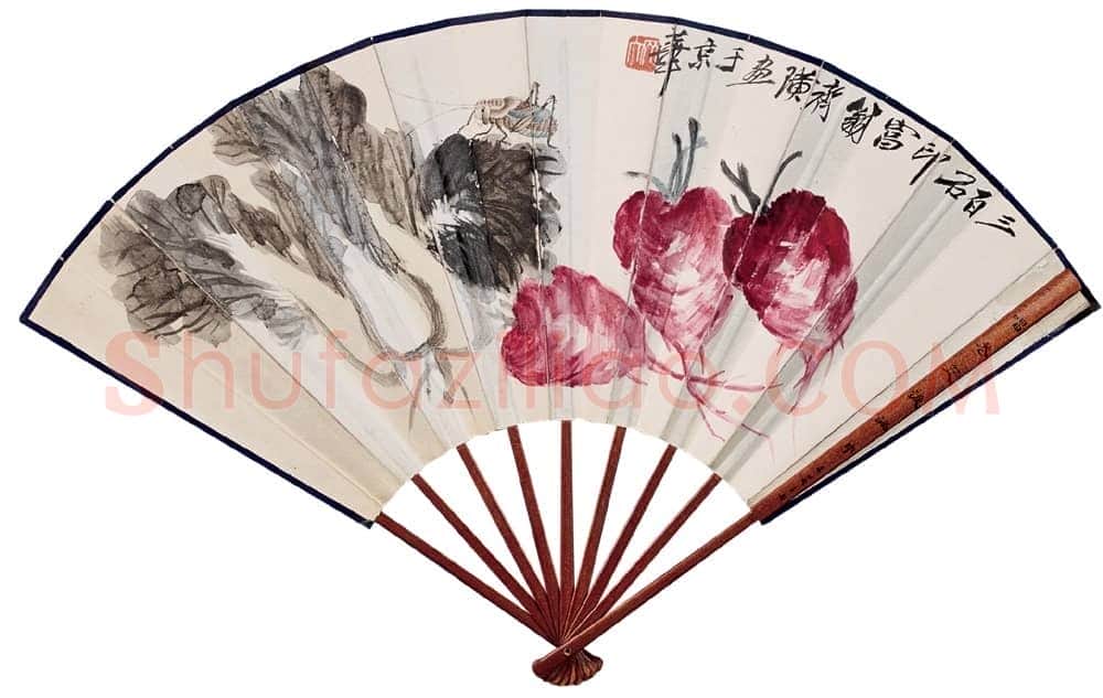 齐白石 扇面 正面-07