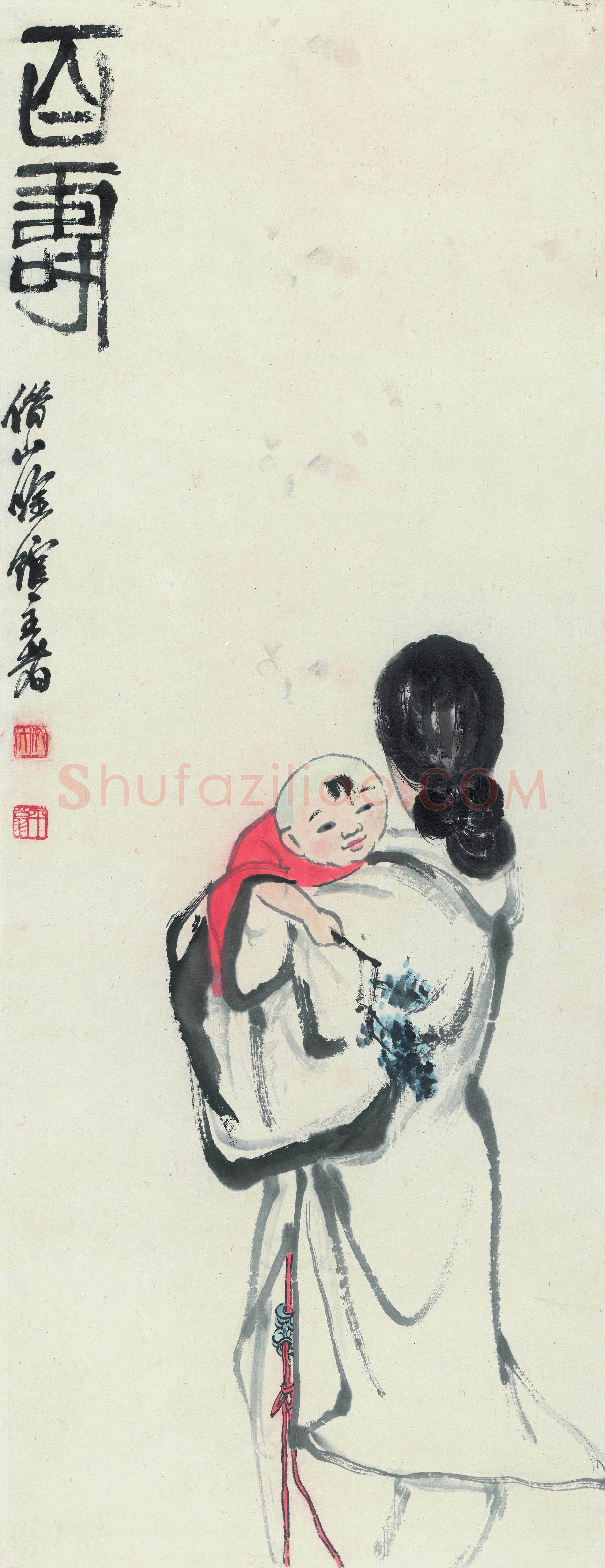 齐白石 百寿图-01