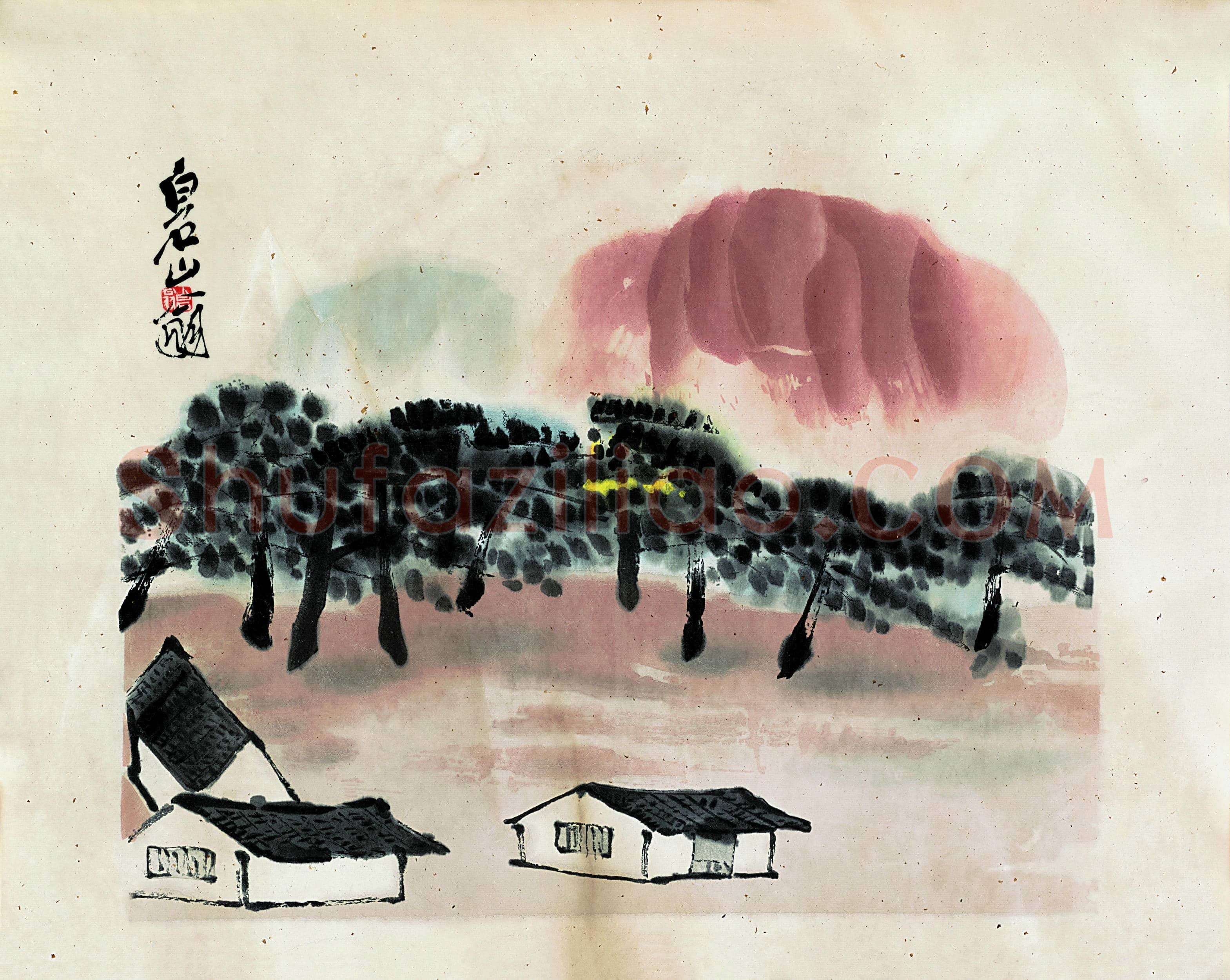 齐白石 山水-02