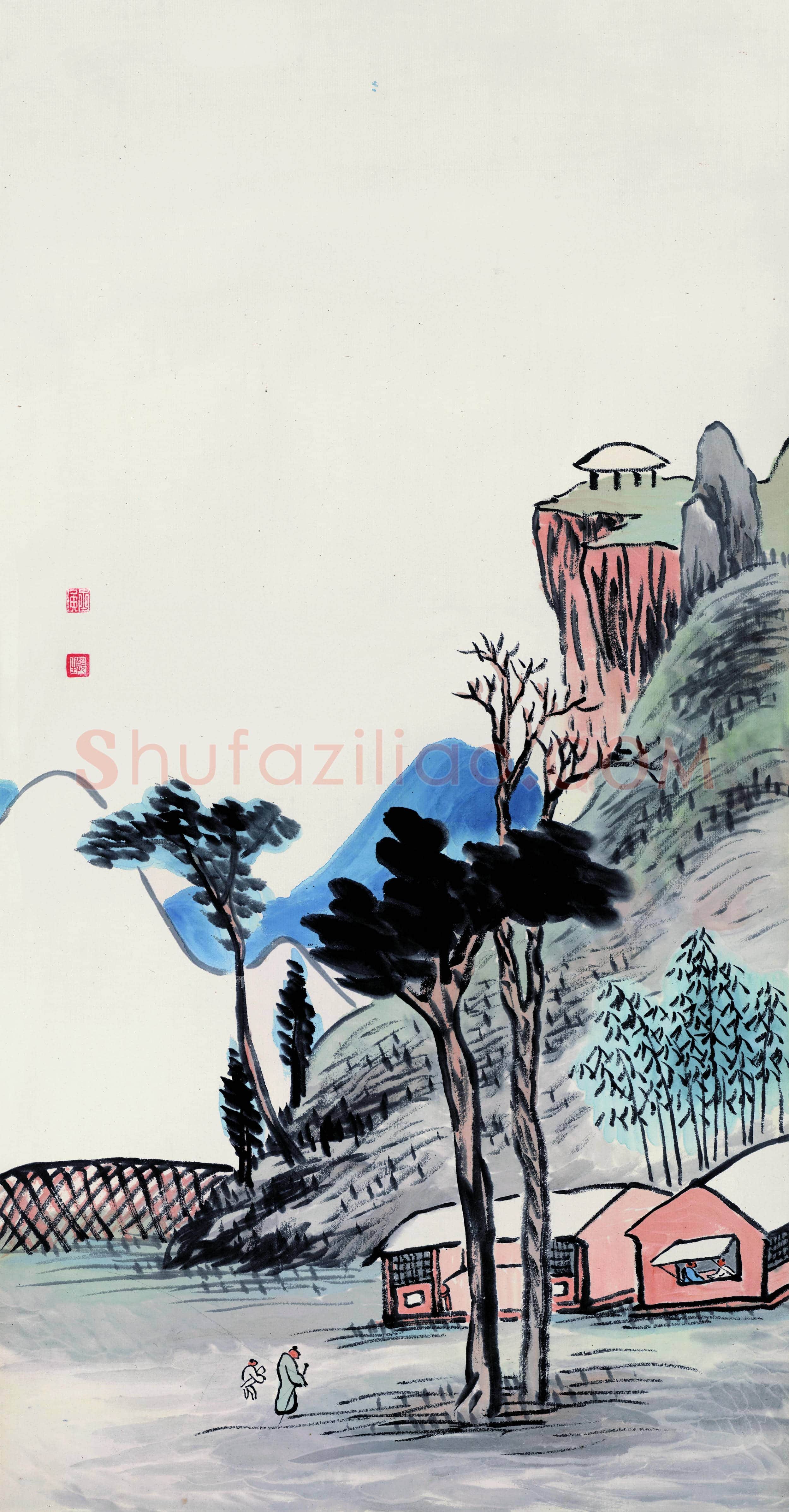 齐白石 山水-04