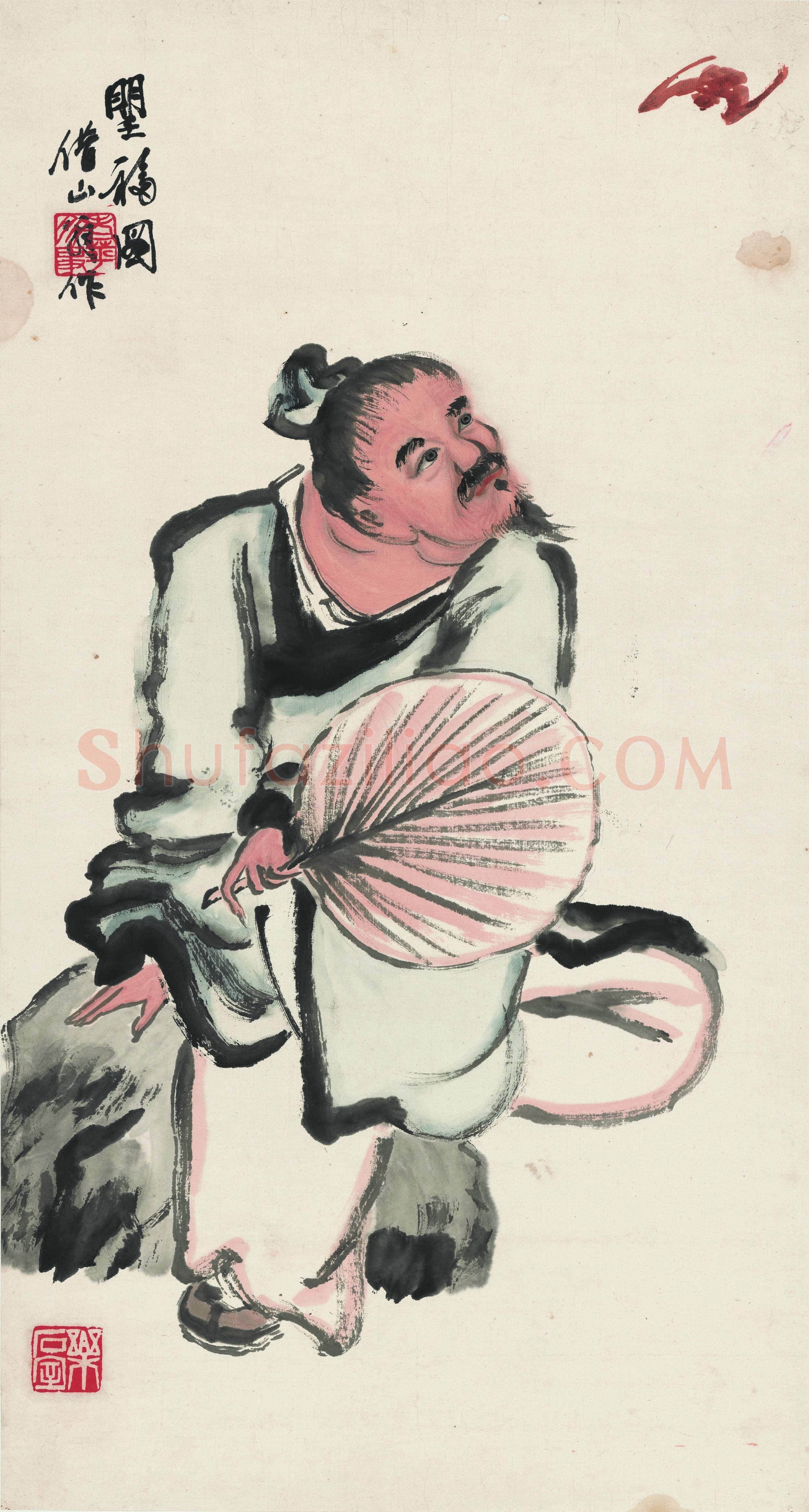 齐白石 望福图-01