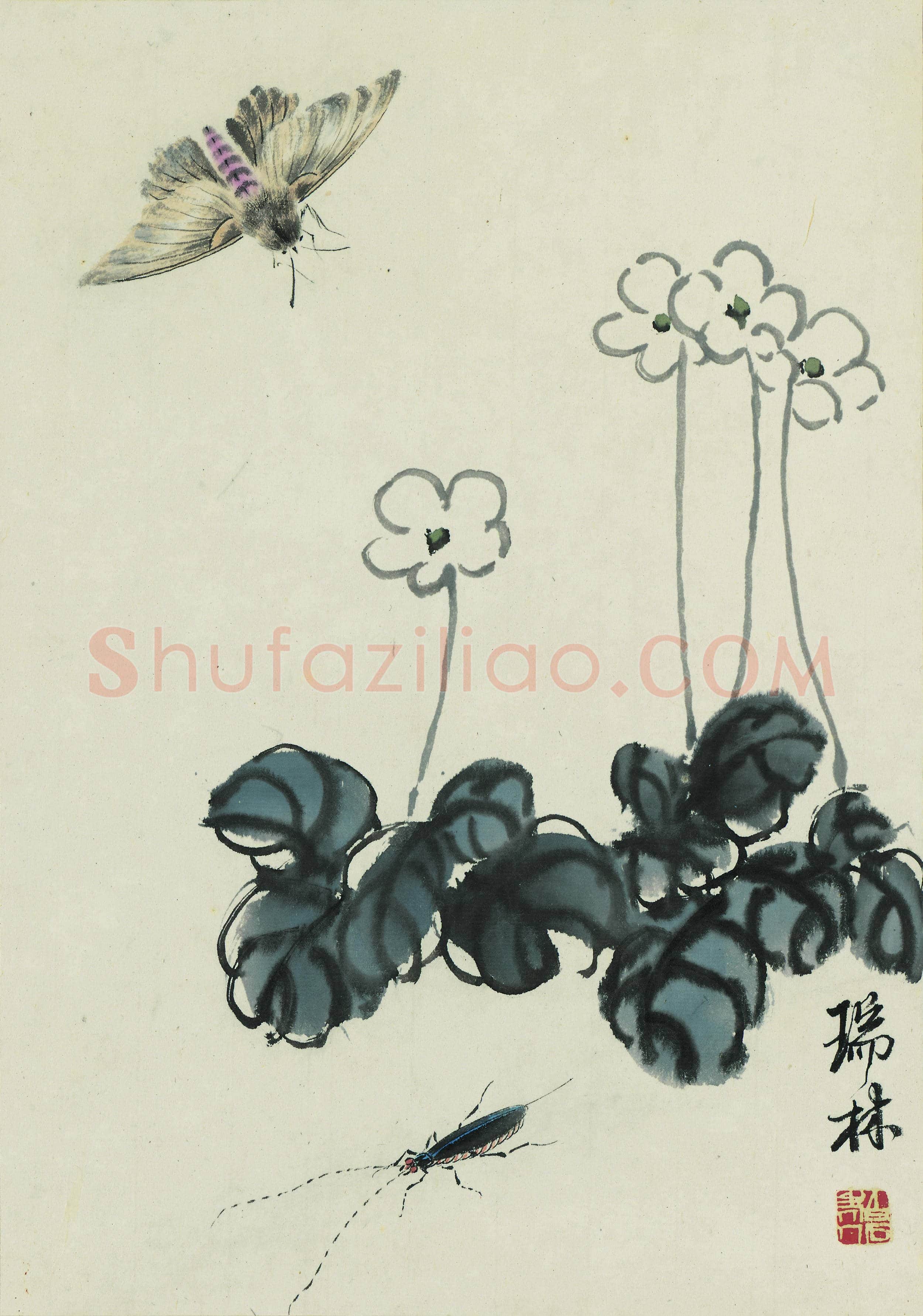 齐白石 国画作品精选-340