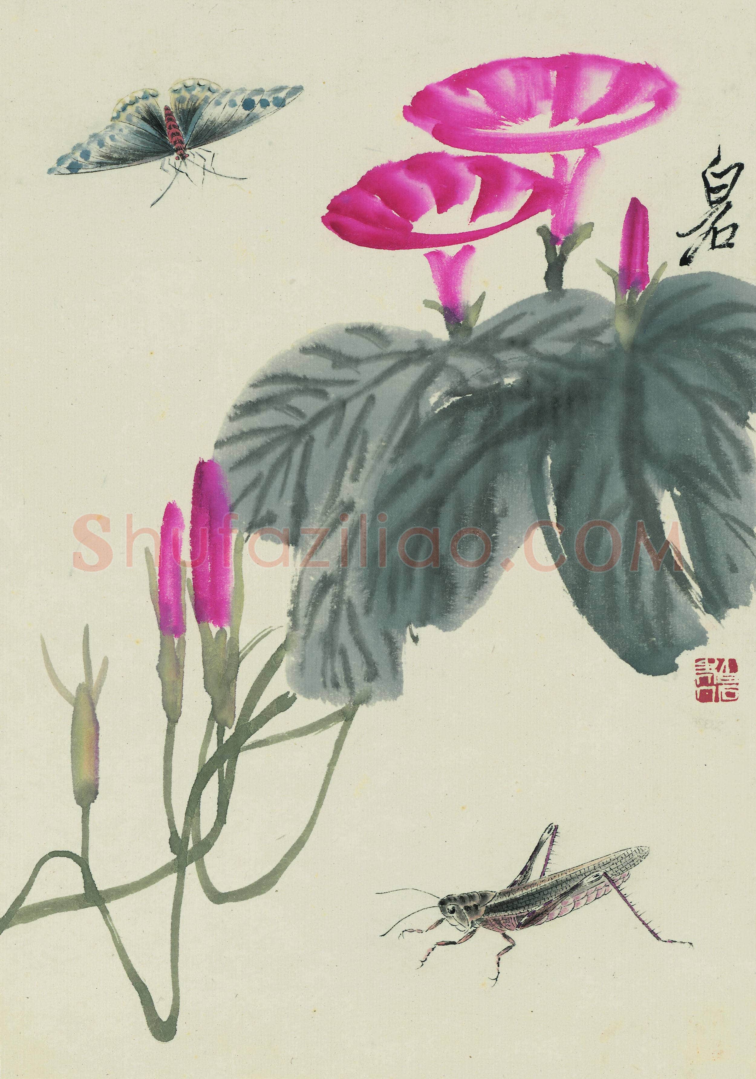 齐白石 国画作品精选-343