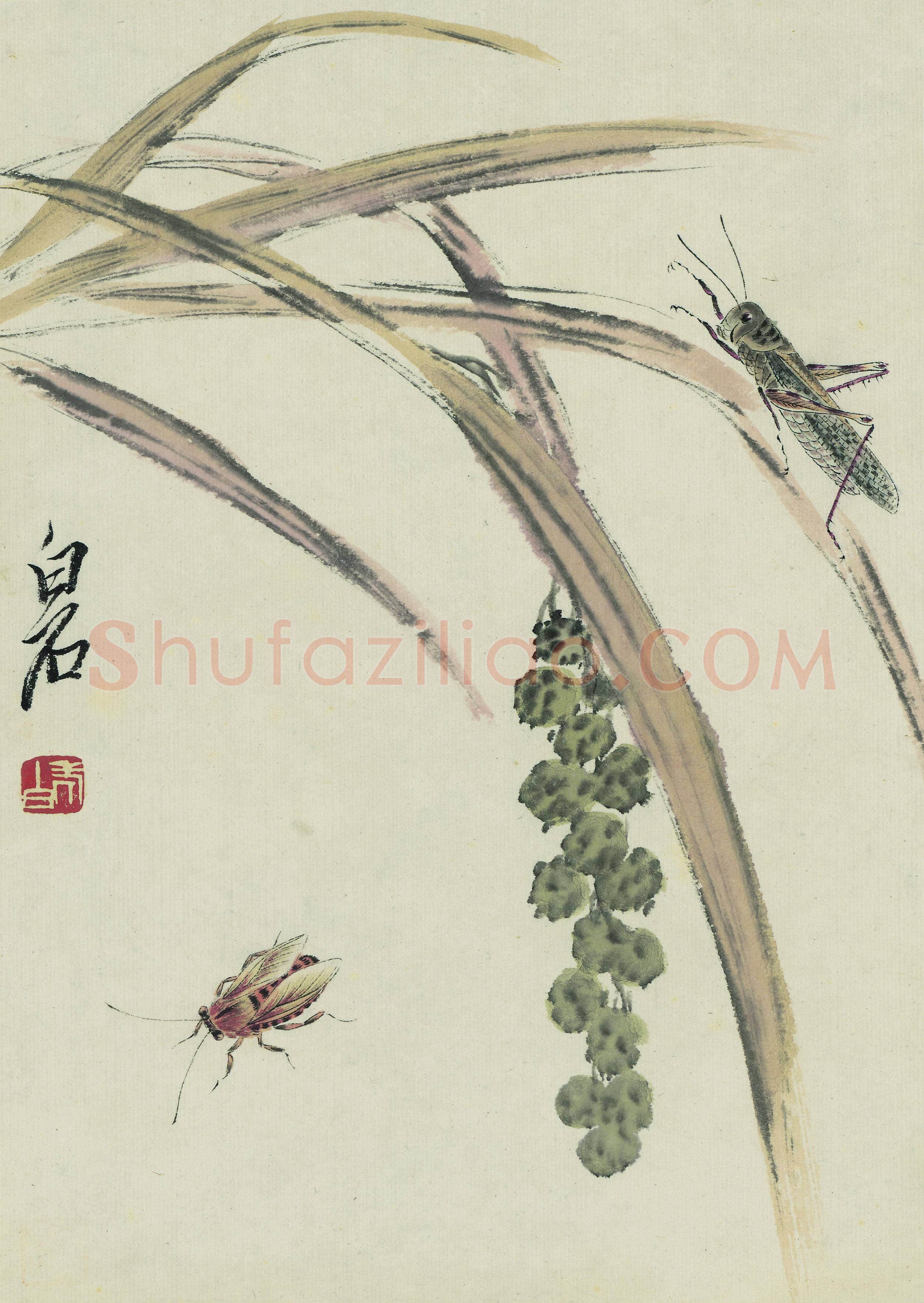 齐白石 国画作品精选-344
