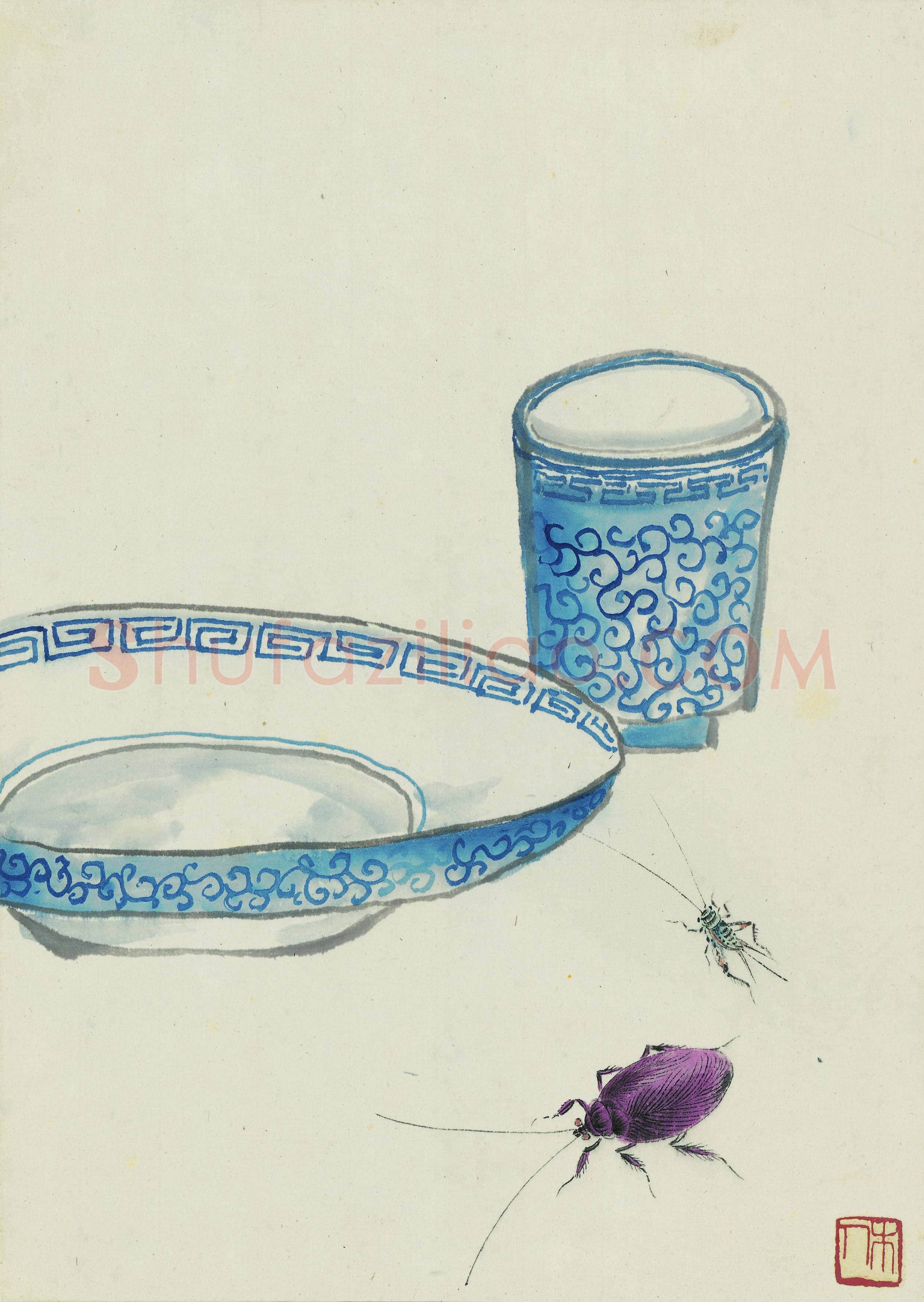 齐白石 国画作品精选-345