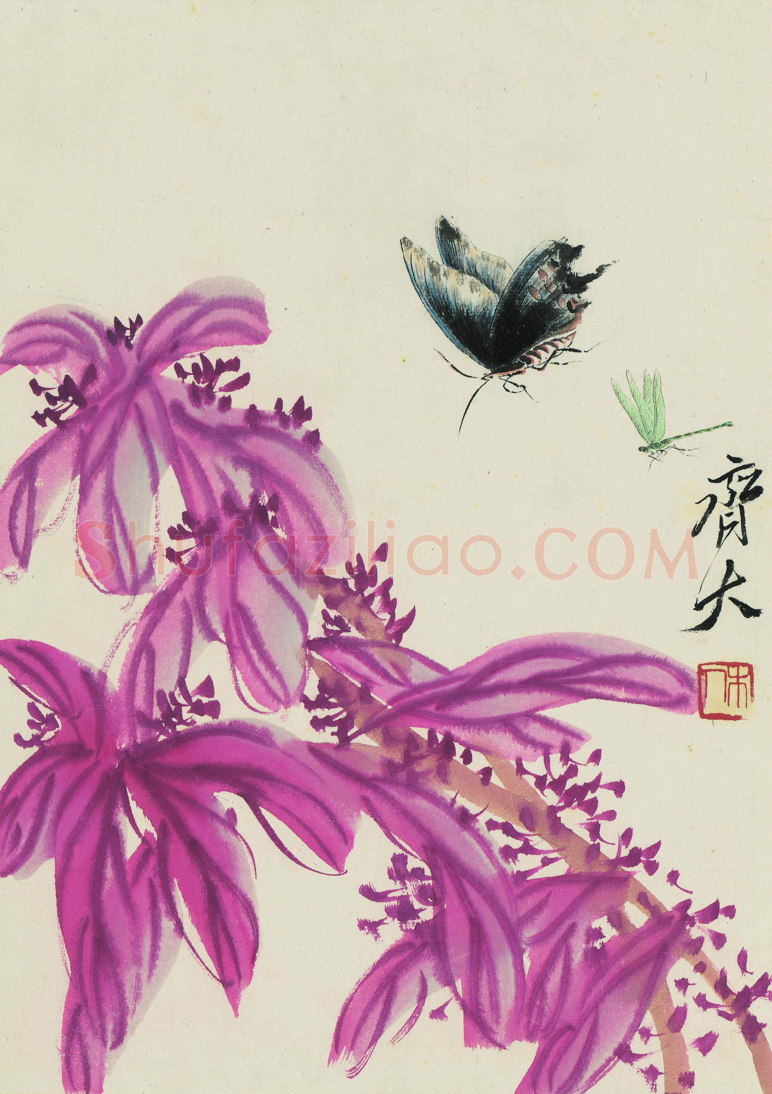 齐白石 国画作品精选-350