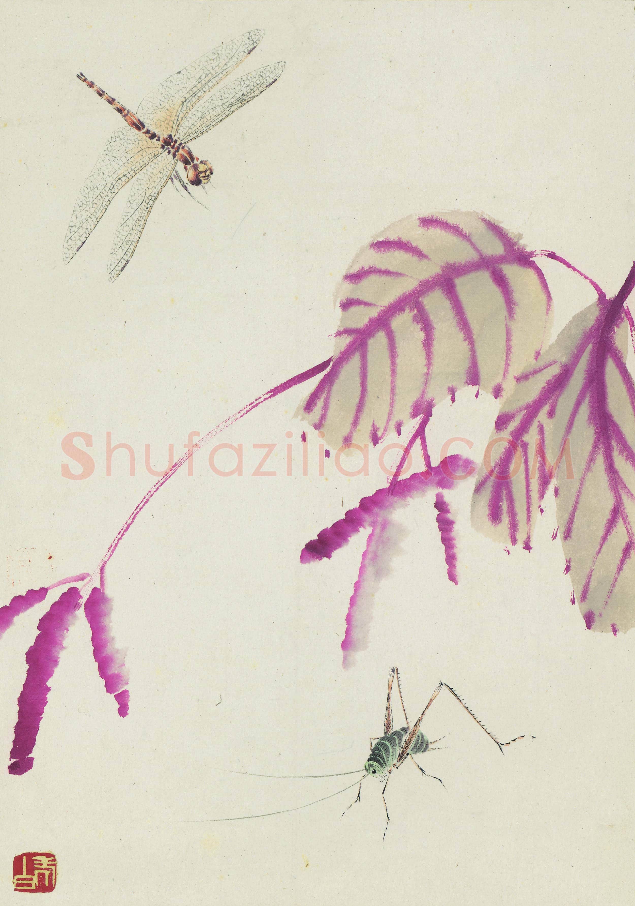 齐白石 国画作品精选-351