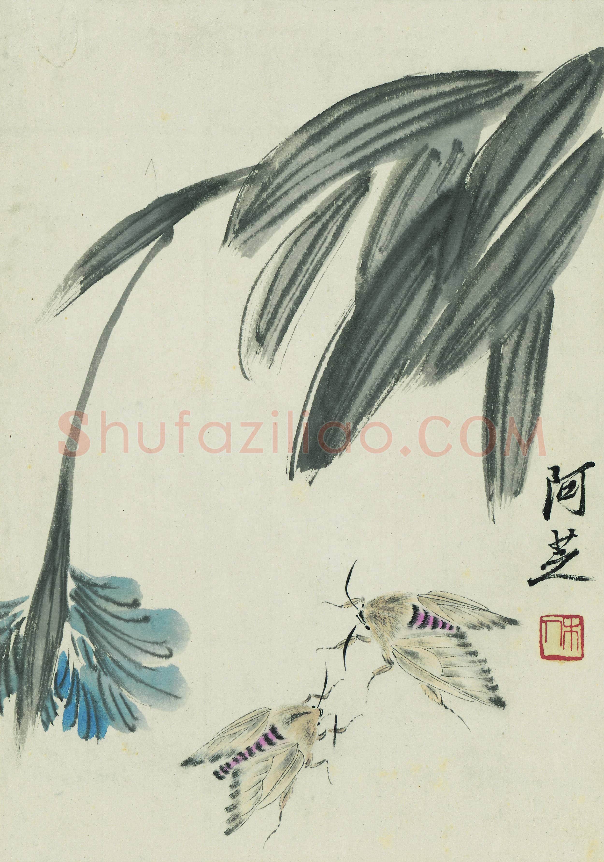 齐白石 国画作品精选-353