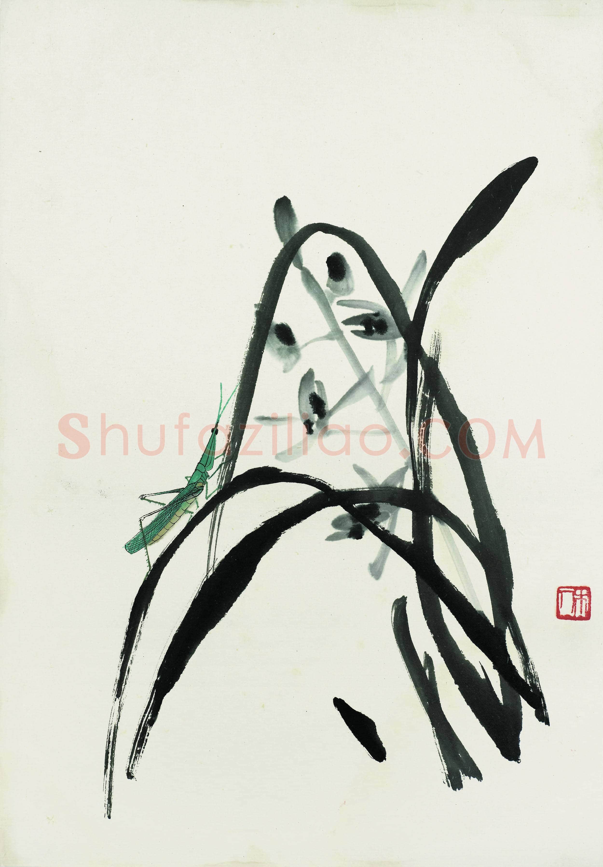 齐白石 国画作品精选-354
