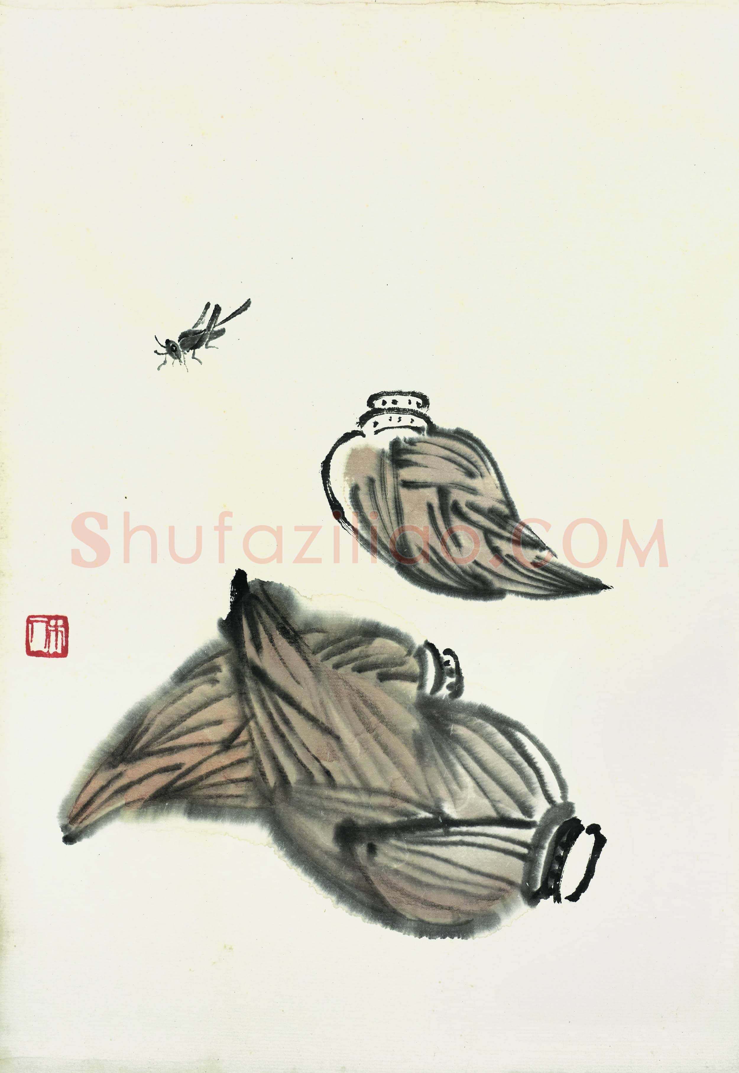 齐白石 国画作品精选-372