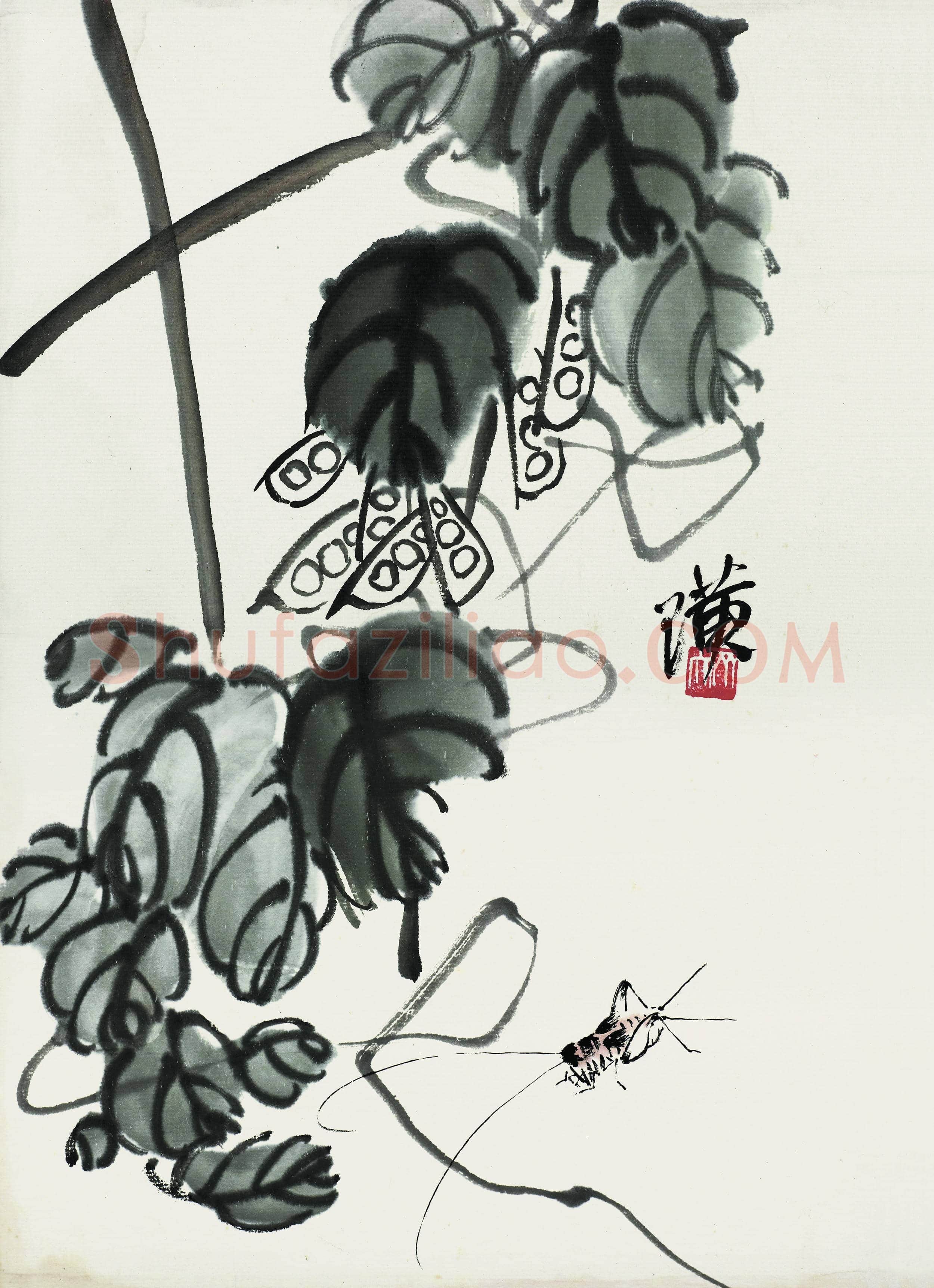 齐白石 国画作品精选-373