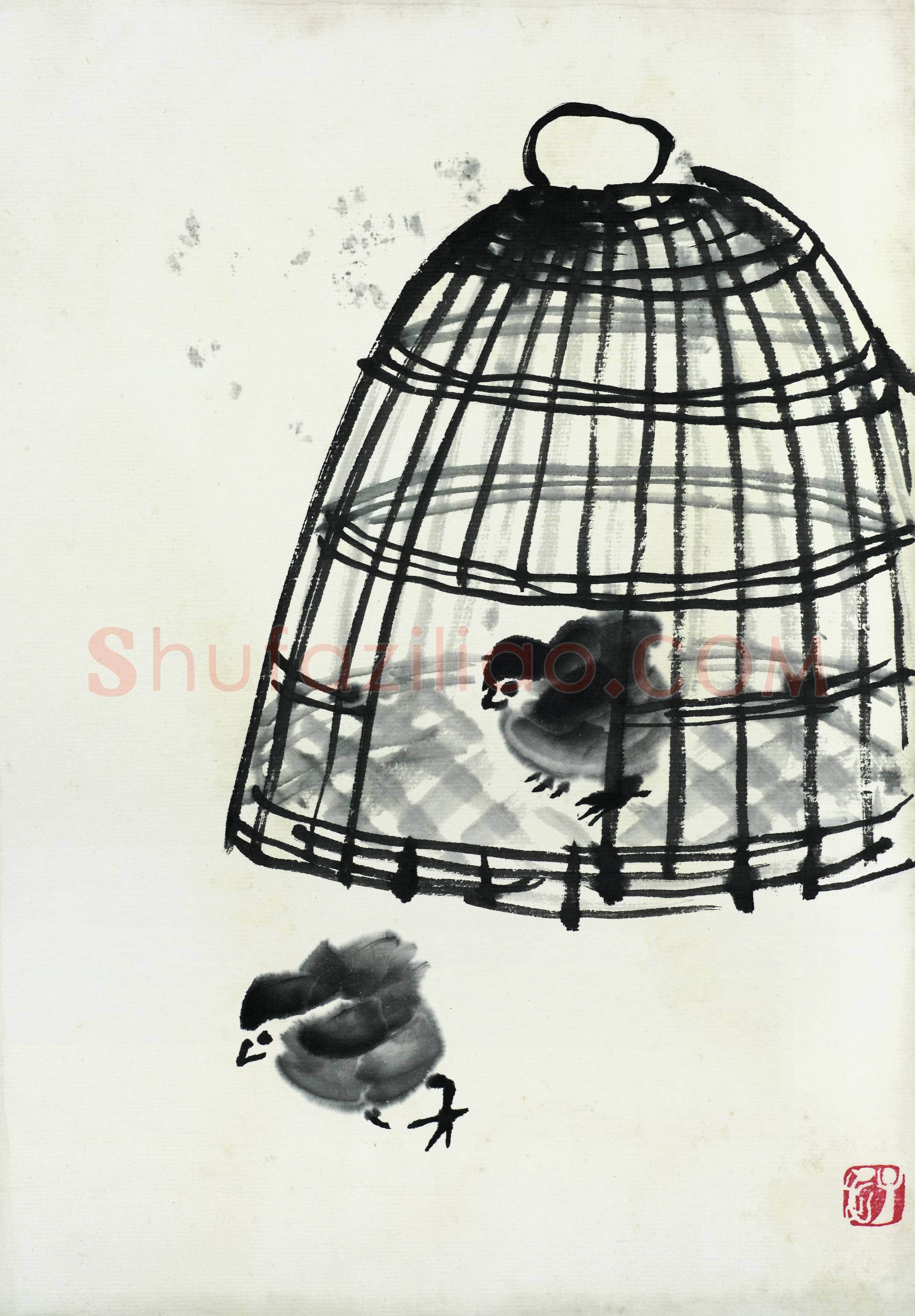 齐白石 国画作品精选-378