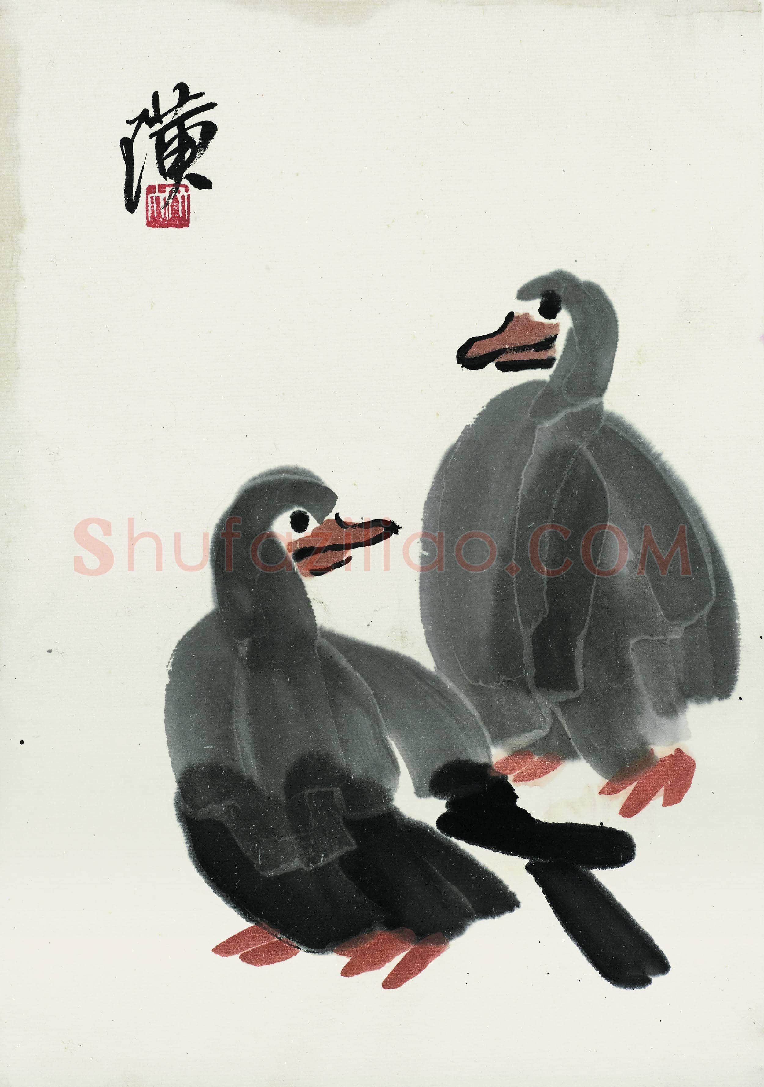 齐白石 国画作品精选-388