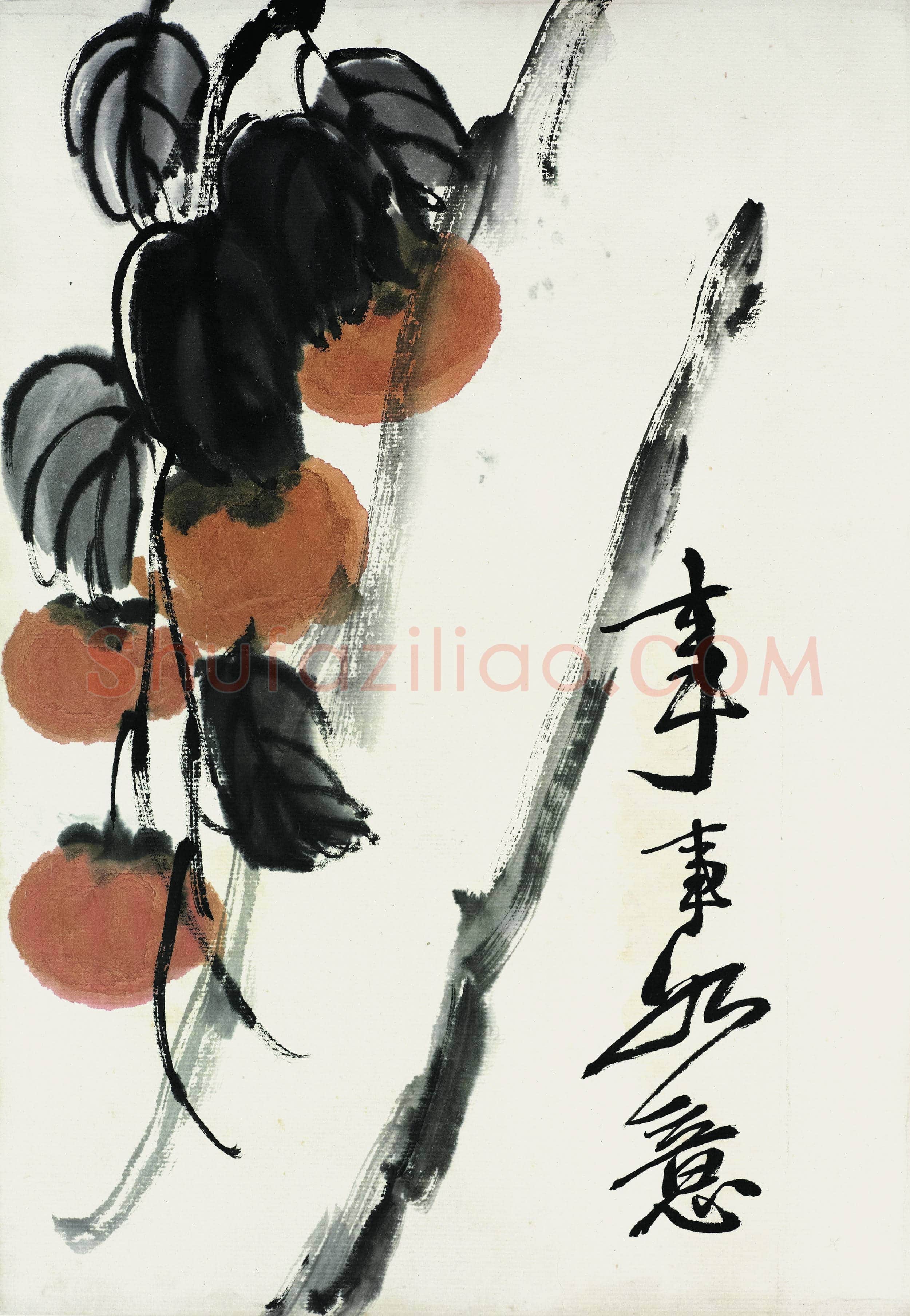 齐白石 国画作品精选-393