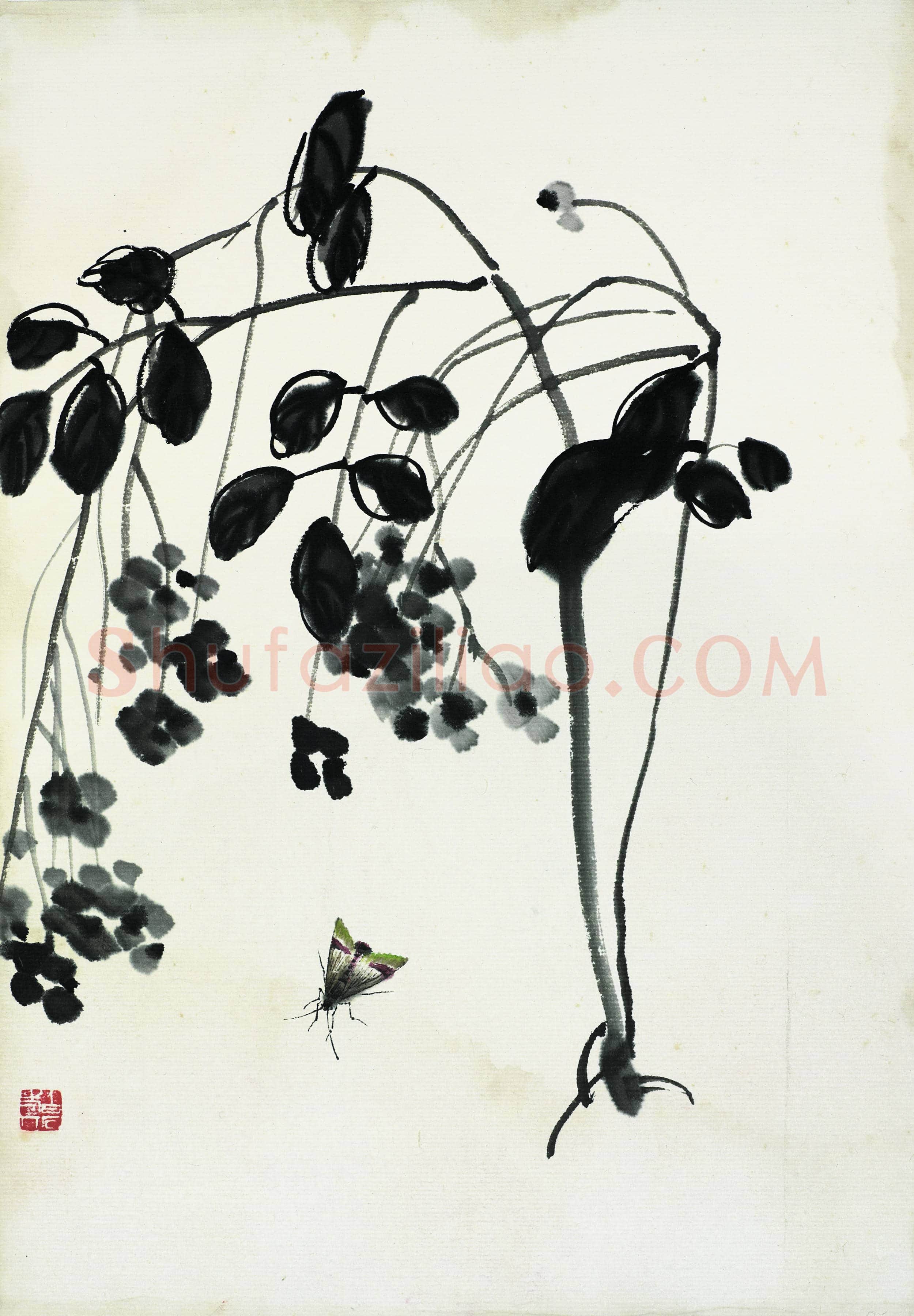 齐白石 国画作品精选-394