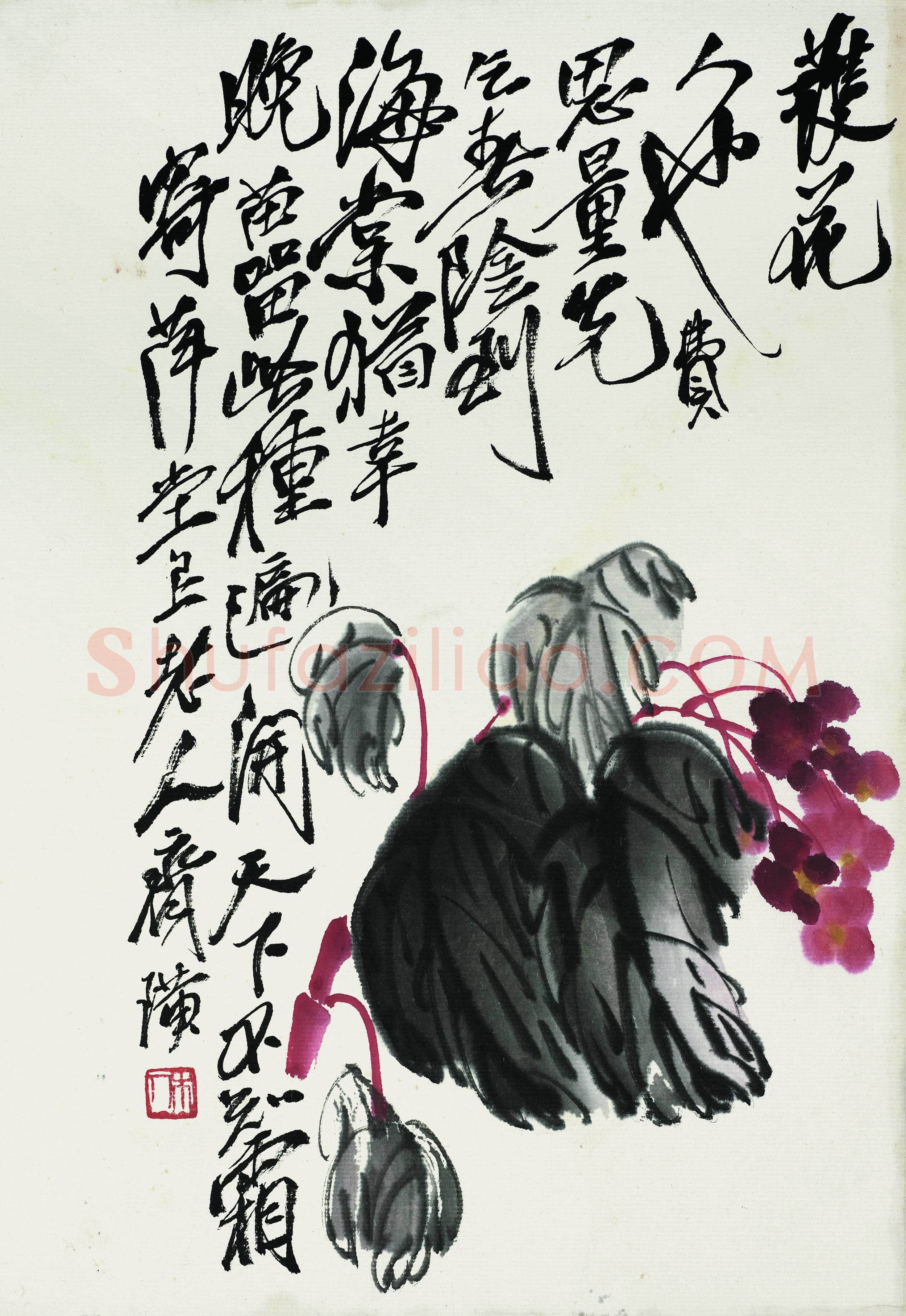 齐白石 国画作品精选-412