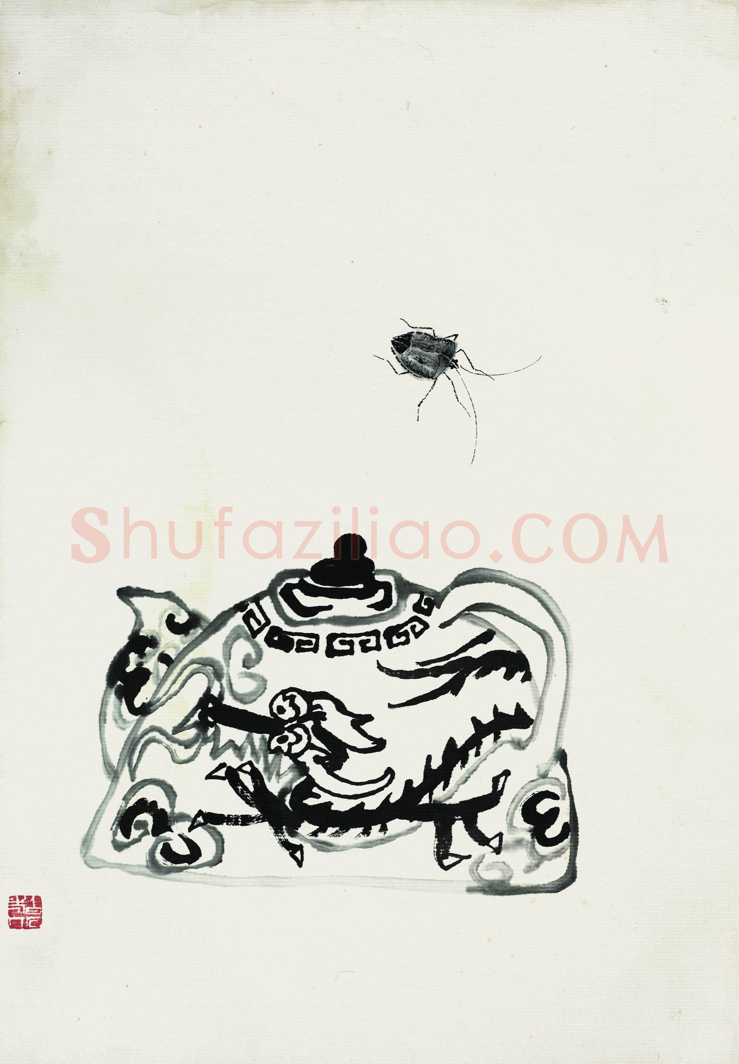 齐白石 国画作品精选-416